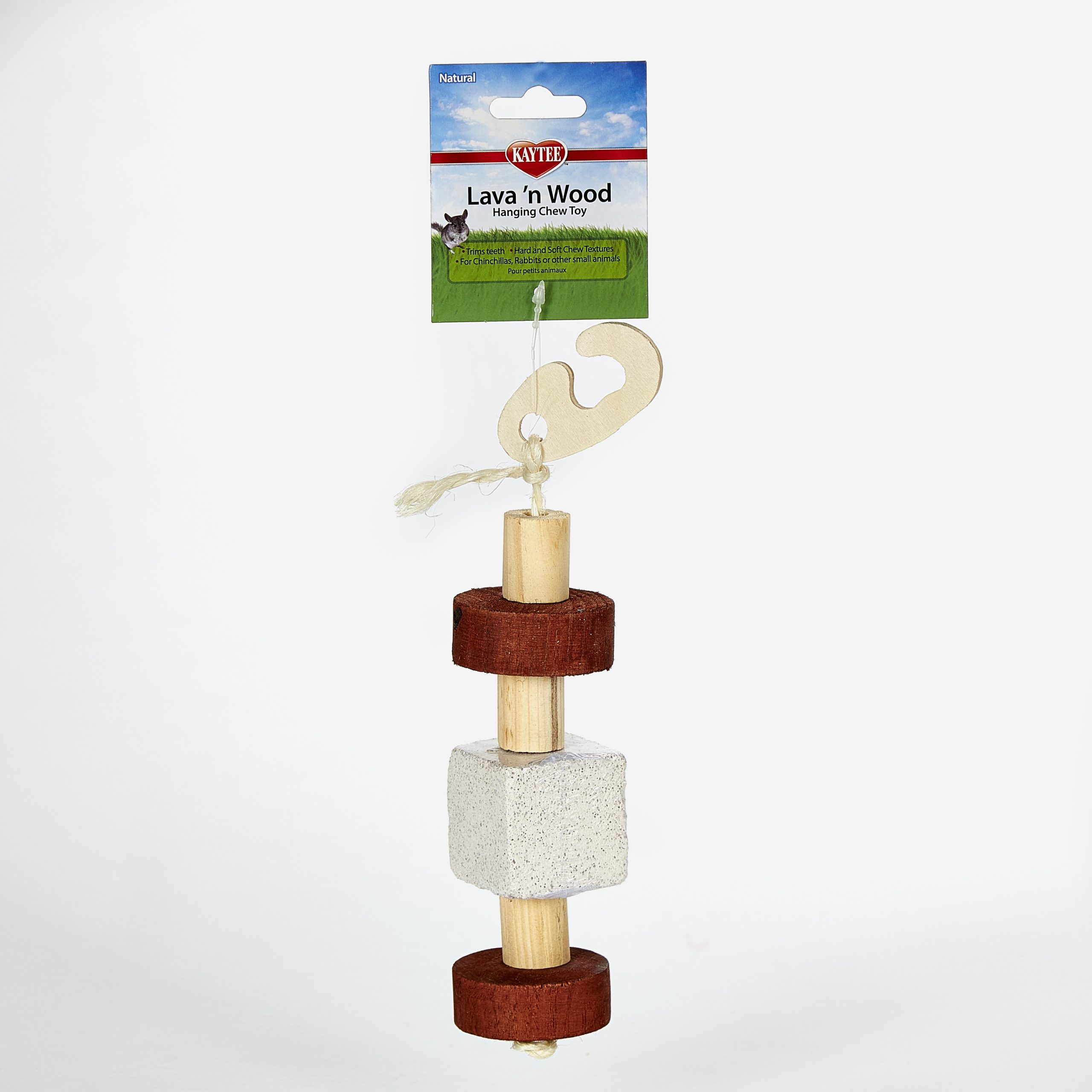 Juguete colgante Kaytee Lava 'n Wood
